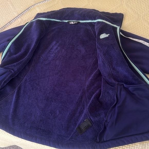 The North Face Fleece Jacket Blue Purple 💜💙 Size Medium - Picture 6 of 12